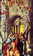 Hans Memling The Last Judgement Triptych oil painting
